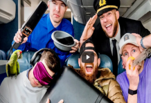 Airplane Stereotypes – Dude Perfect.