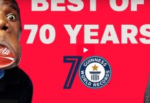 Best World Records over 70 Years