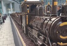World’s longest chocolate sculpture