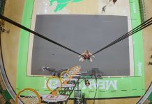 Highest basketball dunk ever!